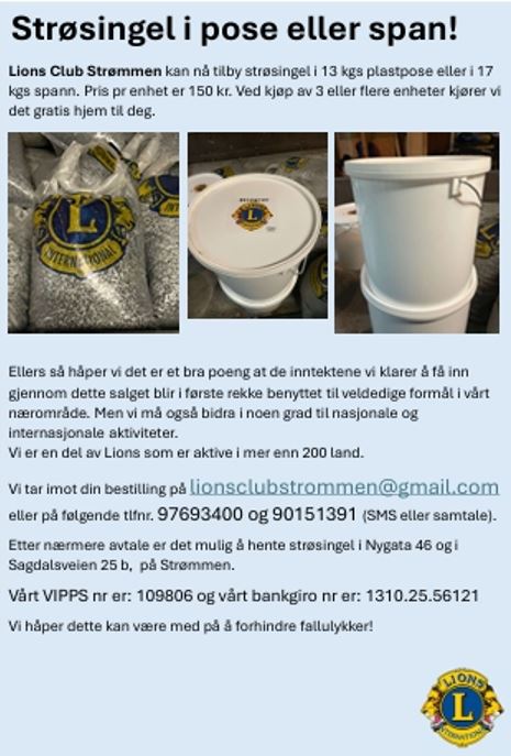 Artikkelbilde til artikkelen STRØSINGEL